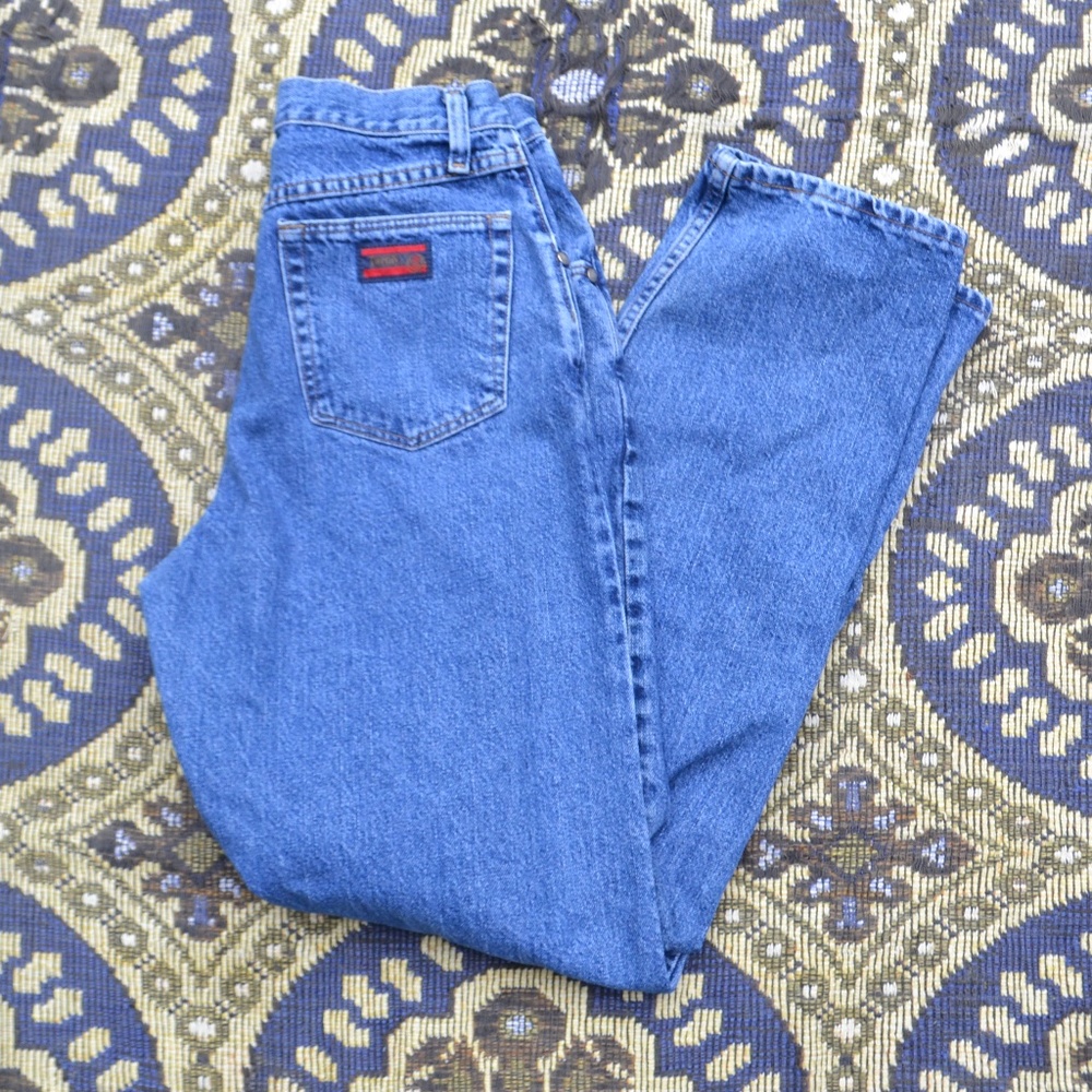 vintage high waist mom jeans